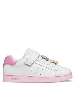 Geox Sneakersy J Eclyper Girl J65LRF 000BC C1364 D Biały ze sklepu MODIVO w kategorii Buty sportowe dziecięce - zdjęcie 188143051