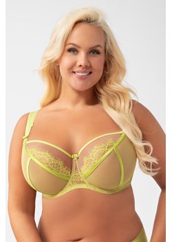 K496/2 biustonosz-miękki-na-drutach limonkowy PARADISE ze sklepu fokus.pl w kategorii Biustonosze - zdjęcie 188143514