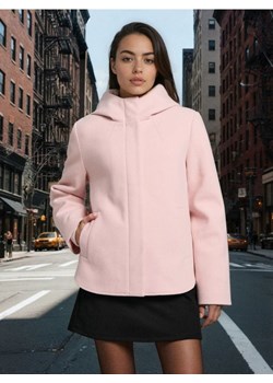 Sinsay - Kurtka z kapturem - różowy ze sklepu Sinsay w kategorii Kurtki damskie - zdjęcie 188143920
