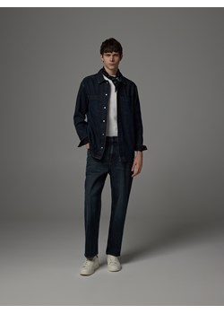 Reserved - Jeansowa koszula comfort fit - indigo jeans ze sklepu Reserved w kategorii Koszule męskie - zdjęcie 188144013