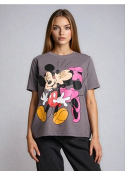 Sinsay - Koszulka z krótkim rękawem Mickey Mouse - szary ze sklepu Sinsay w kategorii Bluzki damskie - zdjęcie 188144163