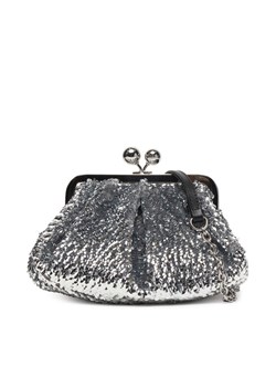 Torebka Weekend Max Mara 2615511094650 Srebrny ze sklepu eobuwie.pl w kategorii Kopertówki - zdjęcie 188144404