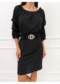 Czarna Sukienka Hiszpanka ze sklepu ModnaKiecka.pl w kategorii Sukienki - zdjęcie 188144844