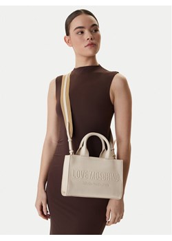 LOVE MOSCHINO Torebka JC4044PP1OLE0110 Écru ze sklepu MODIVO w kategorii Torebki damskie - zdjęcie 188145644