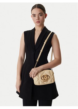 LOVE MOSCHINO Torebka JC4038PP1OLC0129 Beżowy ze sklepu MODIVO w kategorii Listonoszki - zdjęcie 188145694