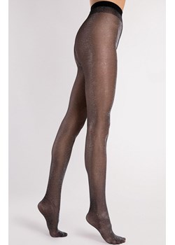 Błyszczące rajstopy z lurexem VERONICA 20 DEN, Kolor czarno-srebrny, Rozmiar 2, Fiore ze sklepu Primodo w kategorii Rajstopy - zdjęcie 188146091
