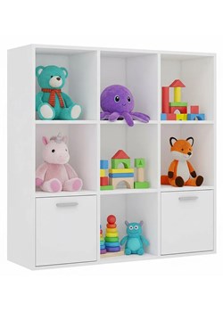 Biały modułowy regał na zabawki K6-T64 ze sklepu Edinos.pl w kategorii Regały i witryny - zdjęcie 188146134