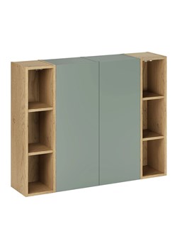 Półotwarta wisząca szafka łazienkowa - Verdessa 6X ze sklepu Edinos.pl w kategorii Szafki i regały łazienkowe - zdjęcie 188146154