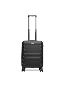 Walizka kabinowa GINO ROSSI CEO-GIN-S-001-05-BLACK Czarny ze sklepu eobuwie.pl w kategorii Walizki - zdjęcie 188147112