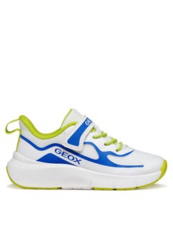 Sneakersy Geox J Pro-Ran Boy J65P7F 01454 C0293 M Biały ze sklepu eobuwie.pl w kategorii Buty sportowe dziecięce - zdjęcie 188147143