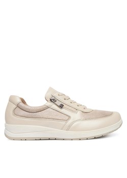 Sneakersy Caprice 9-23723-44 Écru ze sklepu eobuwie.pl w kategorii Buty sportowe damskie - zdjęcie 188147153