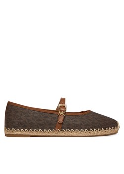 Espadryle MICHAEL Michael Kors Lynn 40R6LYFP1B Brązowy ze sklepu eobuwie.pl w kategorii Espadryle damskie - zdjęcie 188147200