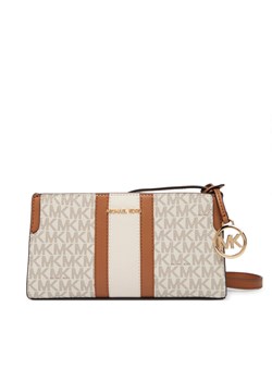 Torebka MICHAEL Michael Kors 32R6GQ6C1B Écru ze sklepu eobuwie.pl w kategorii Listonoszki - zdjęcie 188147224