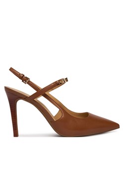 MICHAEL Michael Kors Szpilki Dina 40R6DIHP1L Brązowy ze sklepu MODIVO w kategorii Czółenka - zdjęcie 188148614