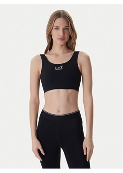 EA7 Emporio Armani Biustonosz top 7W000230 AF12625 Czarny ze sklepu MODIVO w kategorii Biustonosze - zdjęcie 188148690