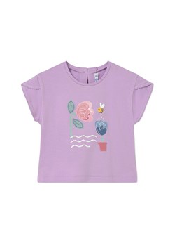 Mayoral T-Shirt 1087 Fioletowy Regular Fit ze sklepu MODIVO w kategorii Kaftaniki i bluzki - zdjęcie 188148702