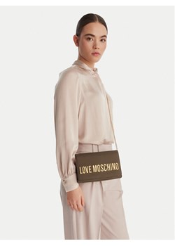 LOVE MOSCHINO Torebka JC4103PP1OKD0203 Brązowy ze sklepu MODIVO w kategorii Kopertówki - zdjęcie 188148740