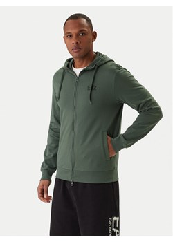 EA7 Emporio Armani Bluza 8NPM33 PJVRZ Zielony Regular Fit ze sklepu MODIVO w kategorii Bluzy męskie - zdjęcie 188148753