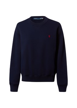 Polo Ralph Lauren Bluza damska Kobiety Materiał dresowy indygo jednolity ze sklepu vangraaf w kategorii Bluzy damskie - zdjęcie 188149721