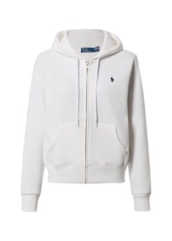 Polo Ralph Lauren Damska kurtka dresowa Kobiety Bawełna biały jednolity ze sklepu vangraaf w kategorii Bluzy damskie - zdjęcie 188149723