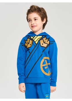 Sinsay - Bluza hoodie z nadrukiem Lego Ninjago - niebieski ze sklepu Sinsay w kategorii Bluzy chłopięce - zdjęcie 188151260