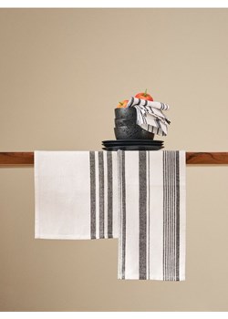 Sinsay - Ścierki kuchenne w paski 3 pack - szary ze sklepu Sinsay w kategorii Fartuchy kuchenne - zdjęcie 188151392