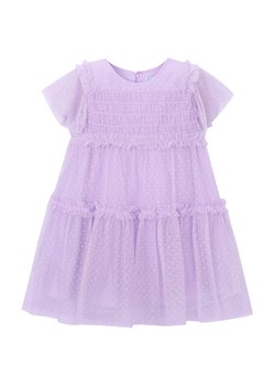 Mayoral Sukienka elegancka 3917 Fioletowy Regular Fit ze sklepu MODIVO w kategorii Sukienki dziewczęce - zdjęcie 188151582