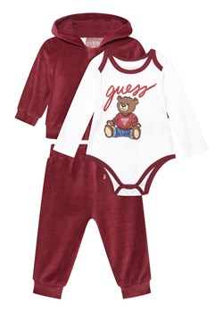Guess Komplet dresowy H5BW07 KAVN4 Bordowy Regular Fit ze sklepu MODIVO w kategorii Odzież dla niemowląt - zdjęcie 188152850