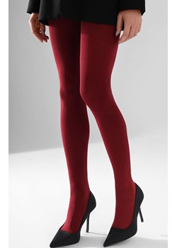 Rajstopy damskie z połyskiem czerwone MICRO SHINE 100 DEN, Kolor czerwony, Rozmiar 3/4, Marilyn ze sklepu Primodo w kategorii Rajstopy - zdjęcie 188153424