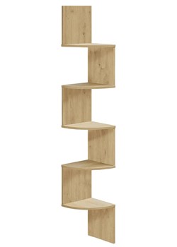 Półka wisząca narożna dąb artisan W3-W33 ze sklepu Edinos.pl w kategorii Półki - zdjęcie 188153474