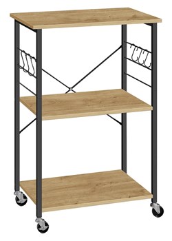 Mobilna szafka kuchenna dąb artisan Z8-M48 ze sklepu Edinos.pl w kategorii Meble kuchenne - zdjęcie 188153494