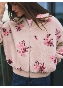 Reserved - Miękka bluza z kołnierzykiem - kremowy ze sklepu Reserved w kategorii Bluzy damskie - zdjęcie 188153651