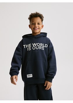 Reserved - Bluza z kapturem - granatowy ze sklepu Reserved w kategorii Bluzy chłopięce - zdjęcie 188154323