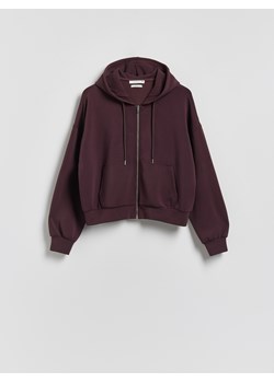 Reserved - Oversizowa bluza - ciemnofioletowy ze sklepu Reserved w kategorii Bluzy damskie - zdjęcie 188154354