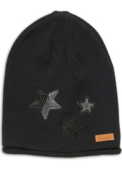 HULABALU Czapka beanie "Glitter" w kolorze czarnym ze sklepu Limango Polska w kategorii Czapki dziecięce - zdjęcie 188155383
