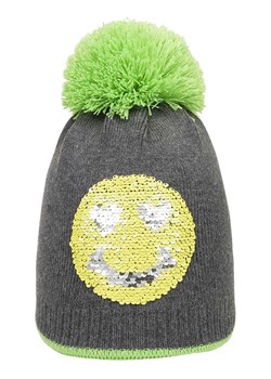 Döll Dzianinowa czapka w kolorze szarym ze sklepu Limango Polska w kategorii Czapki dziecięce - zdjęcie 188155431