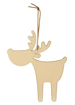 SUNNYSUE Drewniane zawieszki (6 szt.) ze sklepu Limango Polska w kategorii Zabawki - zdjęcie 188155661