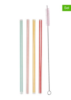 Miss Étoile 5-częściowy zestaw do napojów w różnych kolorach - dł. 20 cm ze sklepu Limango Polska w kategorii Naczynia - zdjęcie 188155672