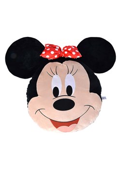 Disney Minnie Mouse Pluszowa poduszka "Minnie" w kolorze czarnym - Ø 50 cm ze sklepu Limango Polska w kategorii Zabawki - zdjęcie 188155802