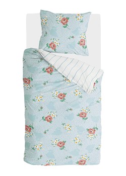 Walra Komplet pościeli "Red Roses" w kolorze błękitnym ze sklepu Limango Polska w kategorii Pościele - zdjęcie 188155853