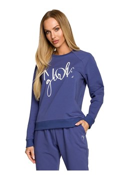 made of emotion Bluza w kolorze niebieskim ze sklepu Limango Polska w kategorii Bluzy damskie - zdjęcie 188155972
