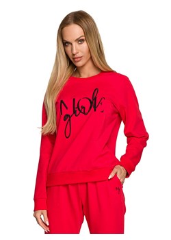 made of emotion Bluza w kolorze czerwonym ze sklepu Limango Polska w kategorii Bluzy damskie - zdjęcie 188155974
