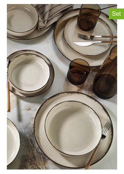 Violeta Home 16-częściowy zestaw w kolorze beżowym ze sklepu Limango Polska w kategorii Naczynia - zdjęcie 188156181