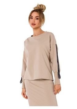 made of emotion Sweter w kolorze beżowym ze sklepu Limango Polska w kategorii Swetry damskie - zdjęcie 188156291