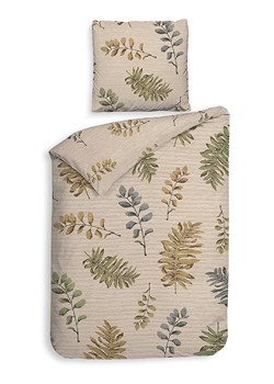 HNL Komplet pościeli twillowej "Listi" w kolorze beżowo-zielonym ze sklepu Limango Polska w kategorii Pościele - zdjęcie 188156744