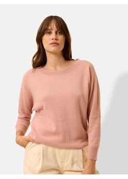 Just Cashmere Kaszmirowy sweter "Rebecca" w kolorze łososiowym ze sklepu Limango Polska w kategorii Swetry damskie - zdjęcie 188157401