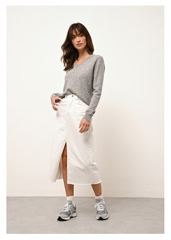 Just Cashmere Kaszmirowy sweter "Nora" w kolorze szarym ze sklepu Limango Polska w kategorii Swetry damskie - zdjęcie 188157421