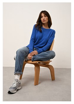 Just Cashmere Kaszmirowy sweter "Helen" w kolorze niebieskim ze sklepu Limango Polska w kategorii Swetry damskie - zdjęcie 188157434