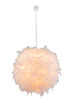 Globo lighting Lampa wisząca "Katunga" w kolorze białym - Ø 60 cm ze sklepu Limango Polska w kategorii Oświetlenie - zdjęcie 188157572