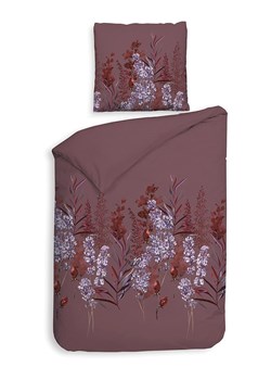HNL Komplet pościeli flanelowej "Mino" w kolorze fioletowym ze sklepu Limango Polska w kategorii Pościele - zdjęcie 188157603